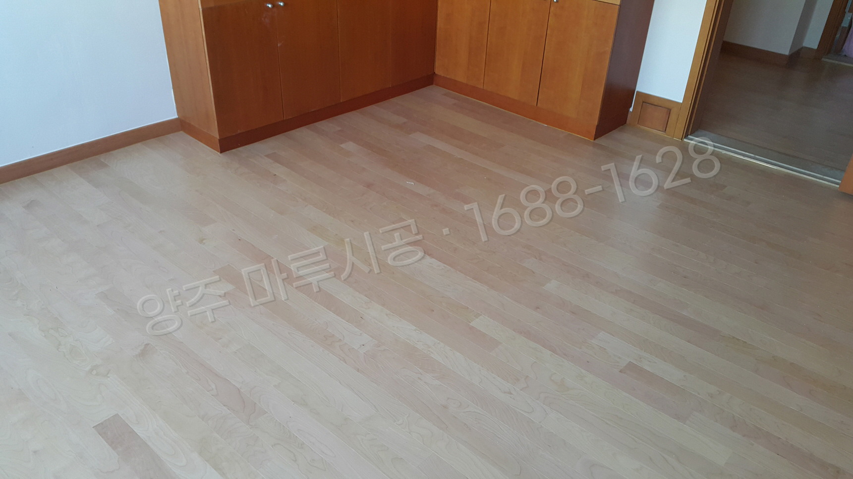 덕정동 바닥공사 마루시공업체 시공 완료